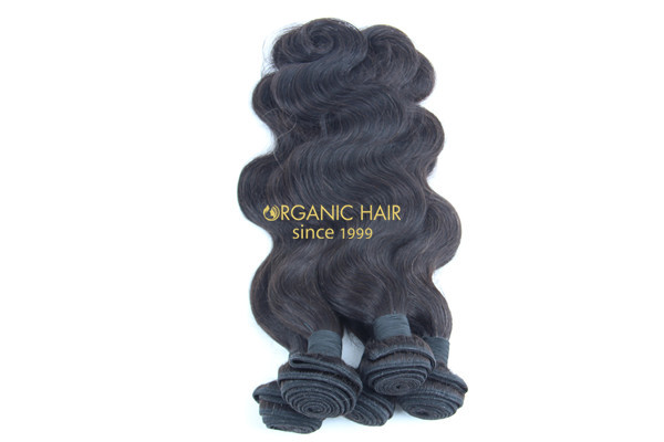 Real milky way curly hair extensions